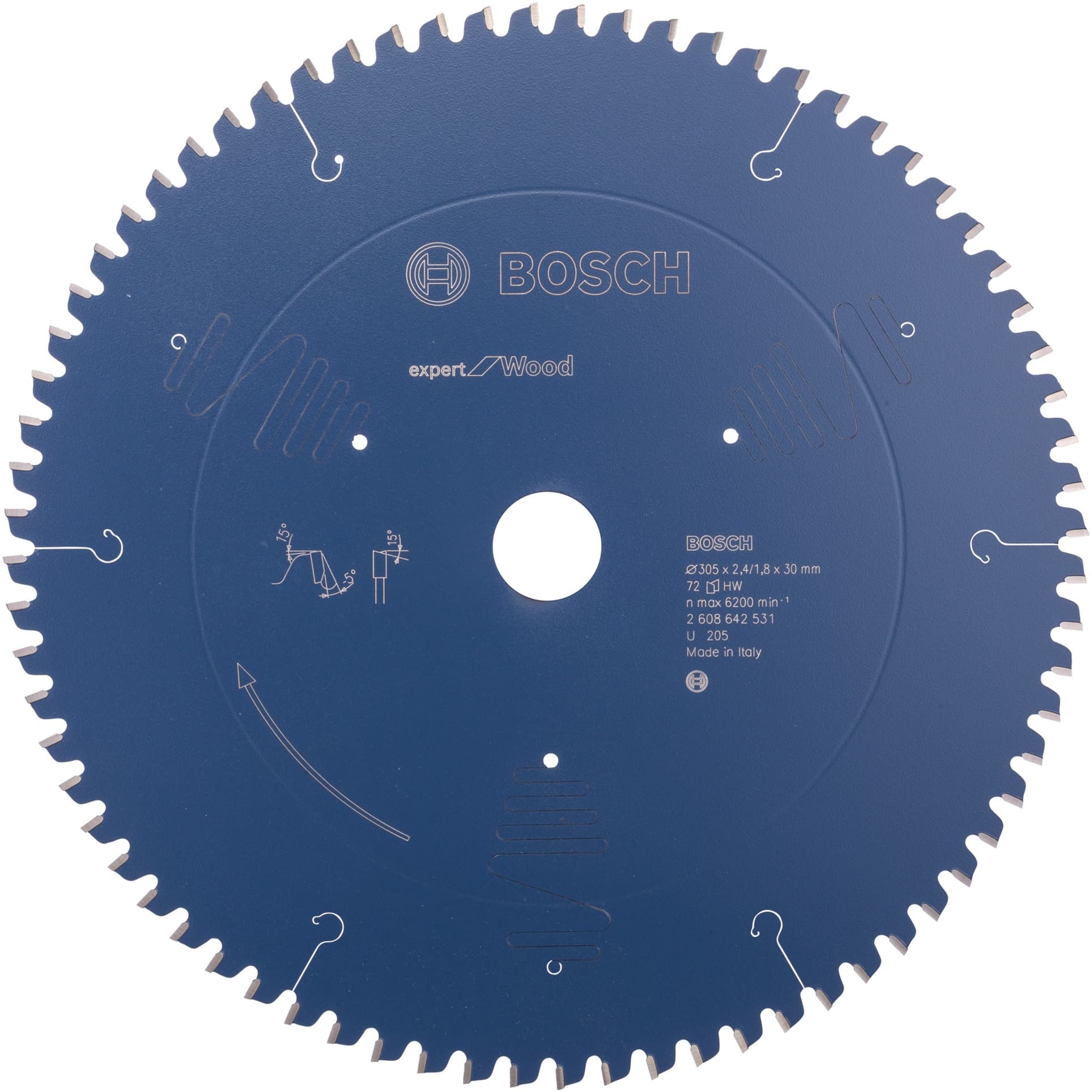 EXPERT Wood Kreissägeblatt, Ø 305mm, 72Z – Bild 1