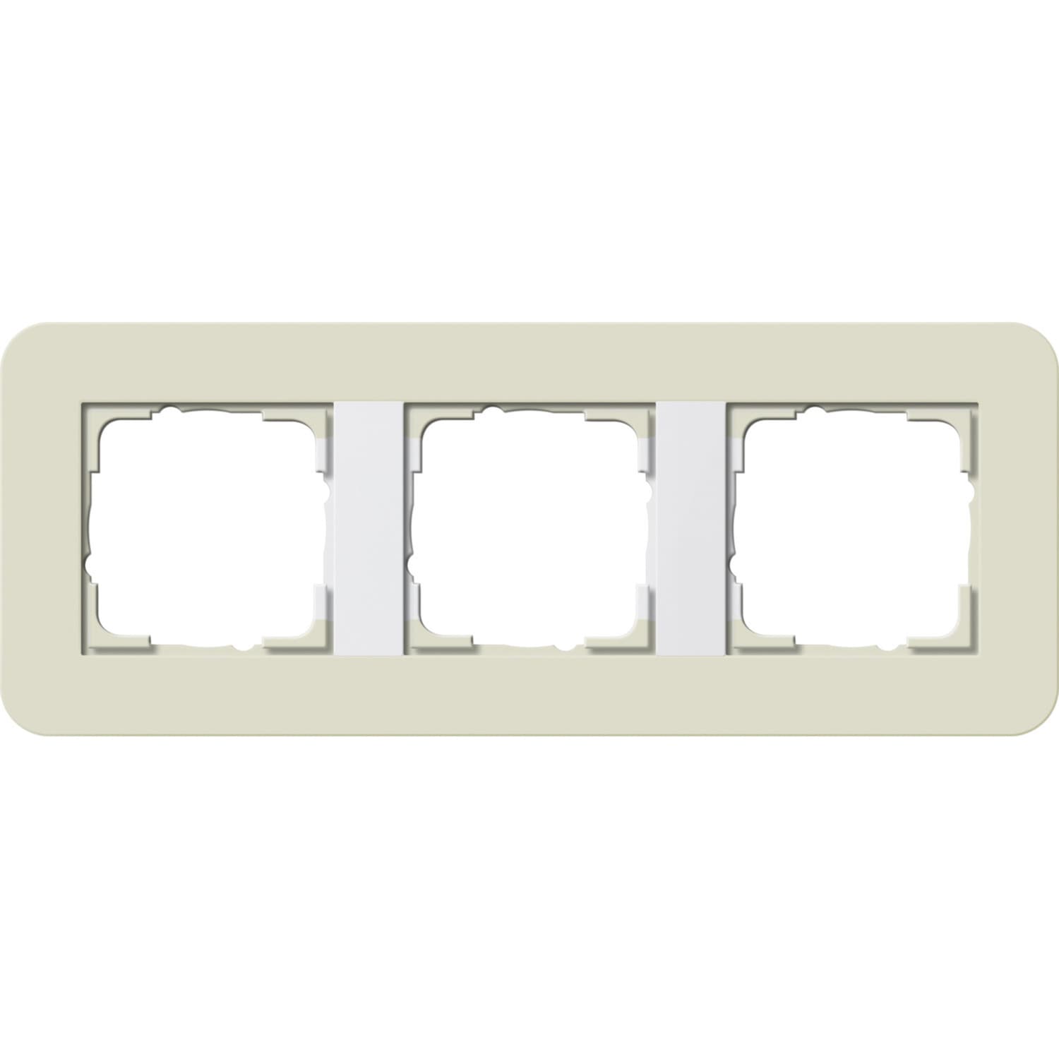Abdeckrahmen 3fach, Abdeckung – Bild 1