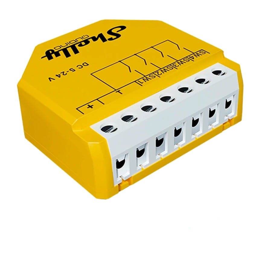 Qubino Wave i4 DC, Schalter – Bild 1