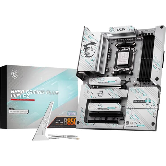 B850 GAMING PLUS WIFI PZ, Mainboard – Bild 1