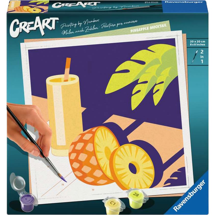 CreArt - Mocktail Ananas, Malen – Bild 1