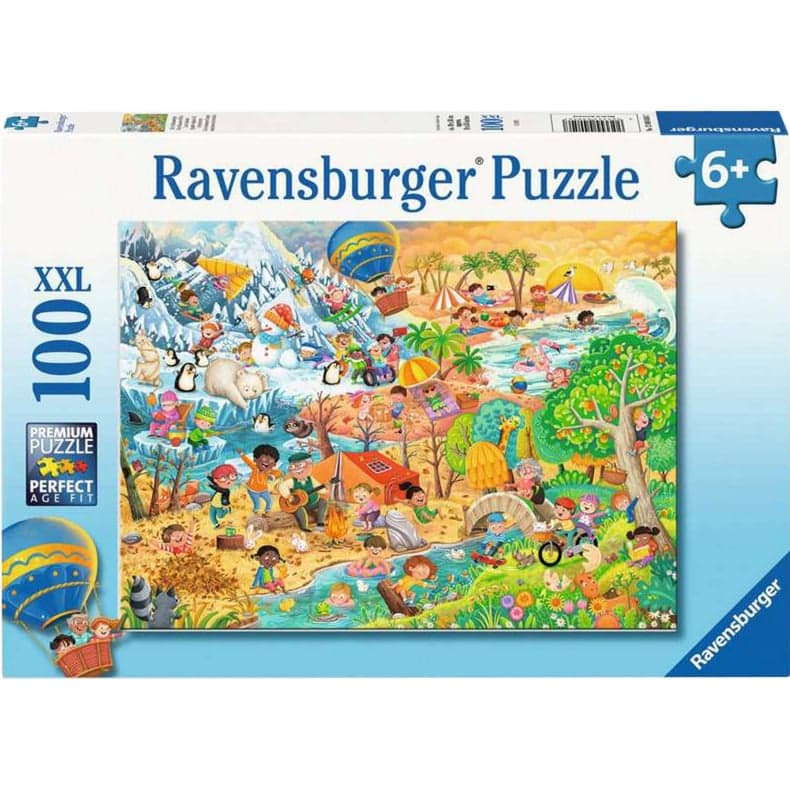 Kinderpuzzle - Die 4 Jahreszeiten – Bild 1