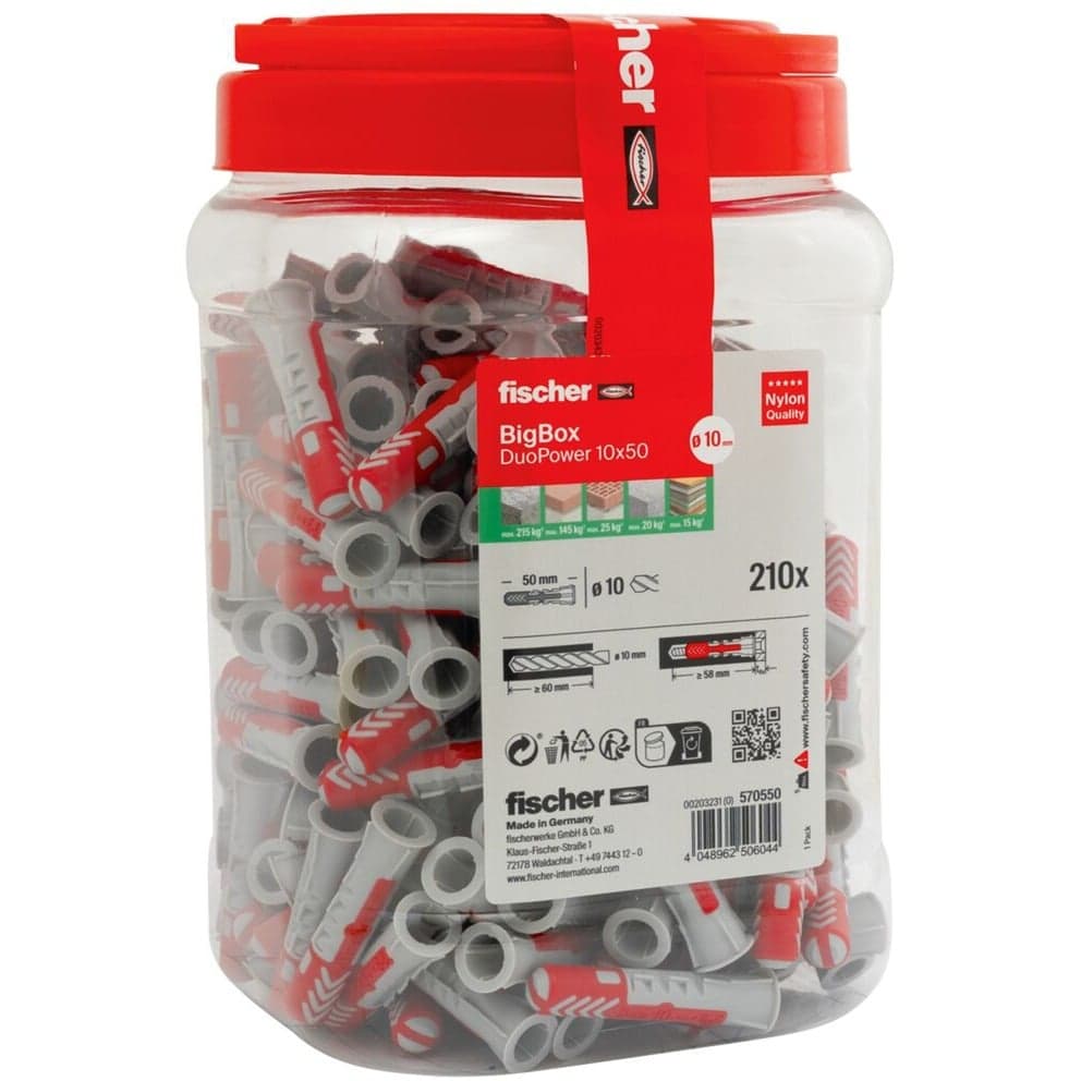 Dübel DUOPOWER 10x50 BigBox – Bild 1
