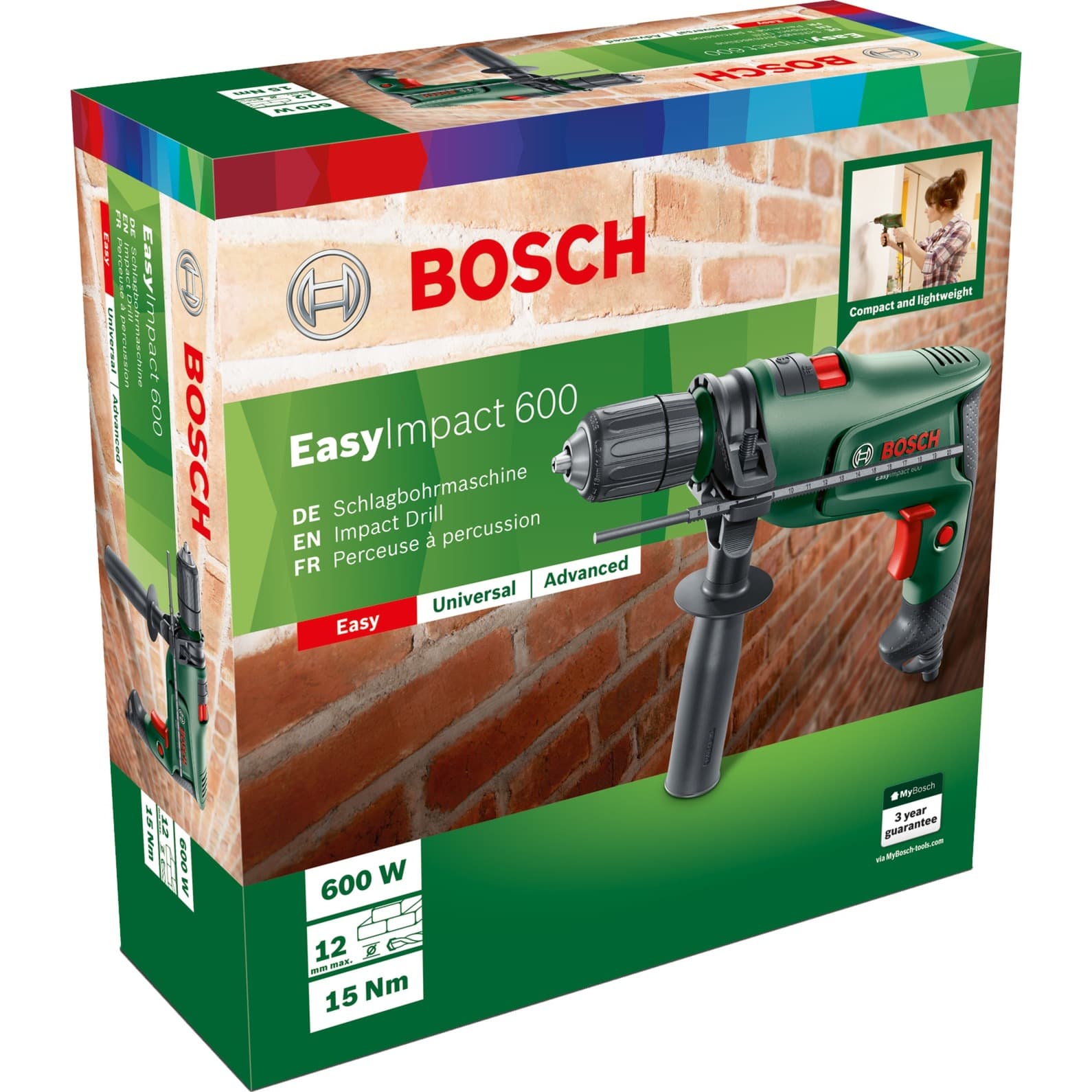Schlagbohrmaschine EasyImpact 600 – Bild 1