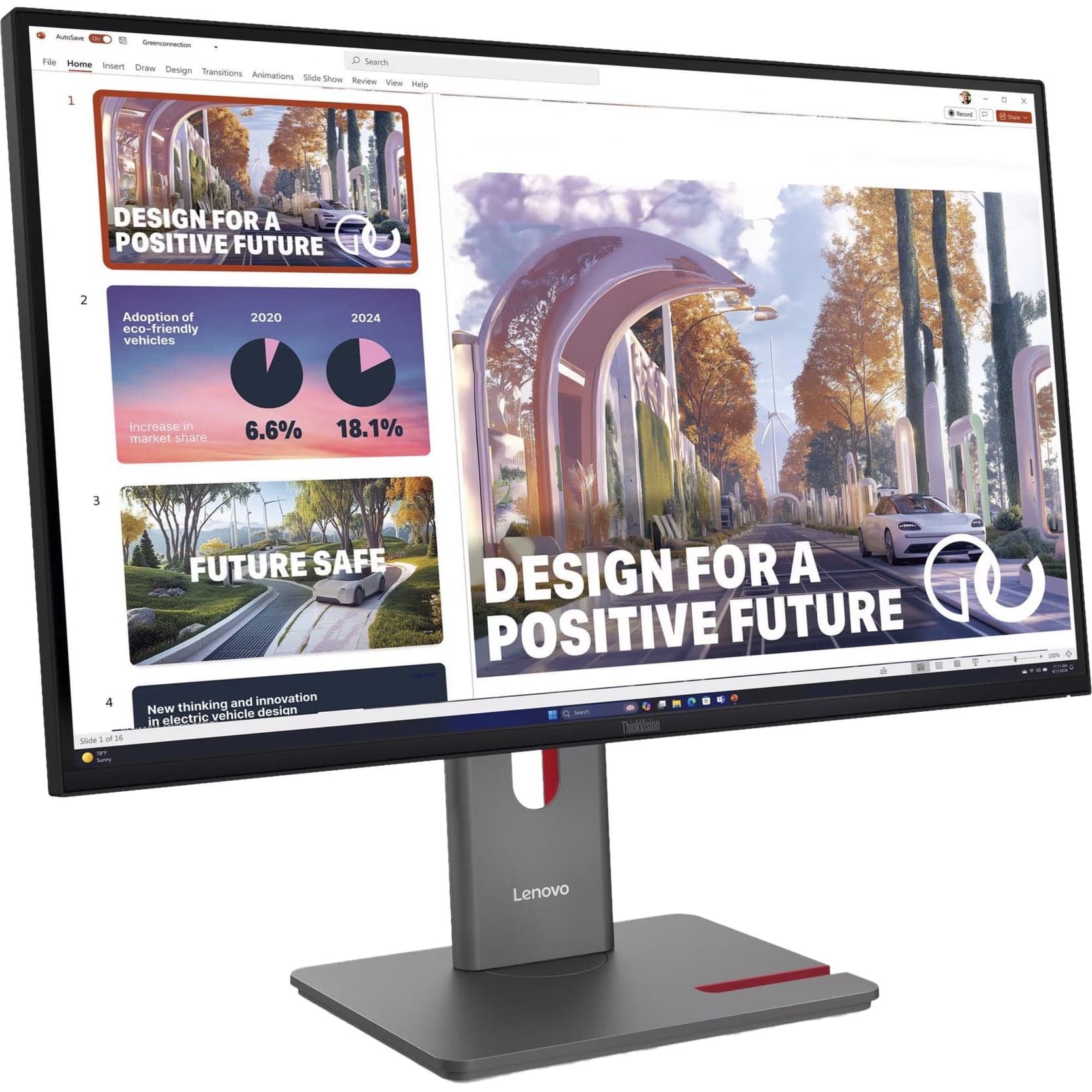 ThinkVision P27QD-40, LED-Monitor – Bild 1