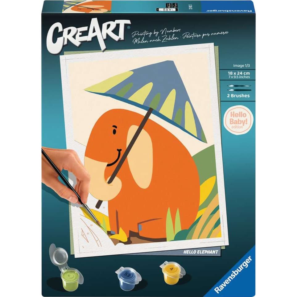 CreArt - Hello Elephant, Malen – Bild 1