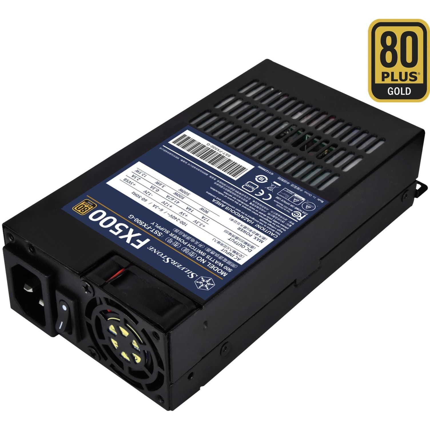 SST-FX500-G, PC-Netzteil – Bild 1