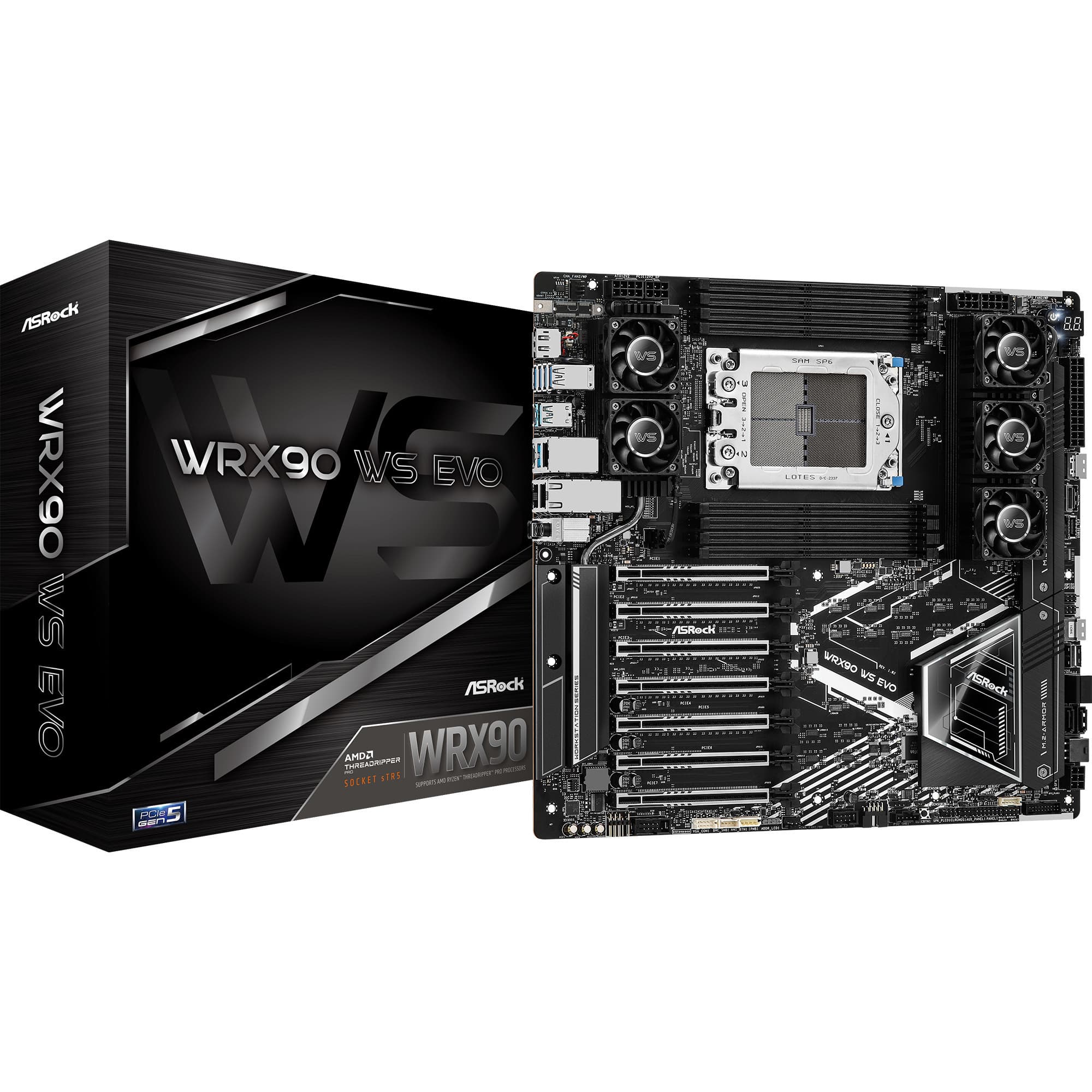 WRX90 WS EVO, Mainboard