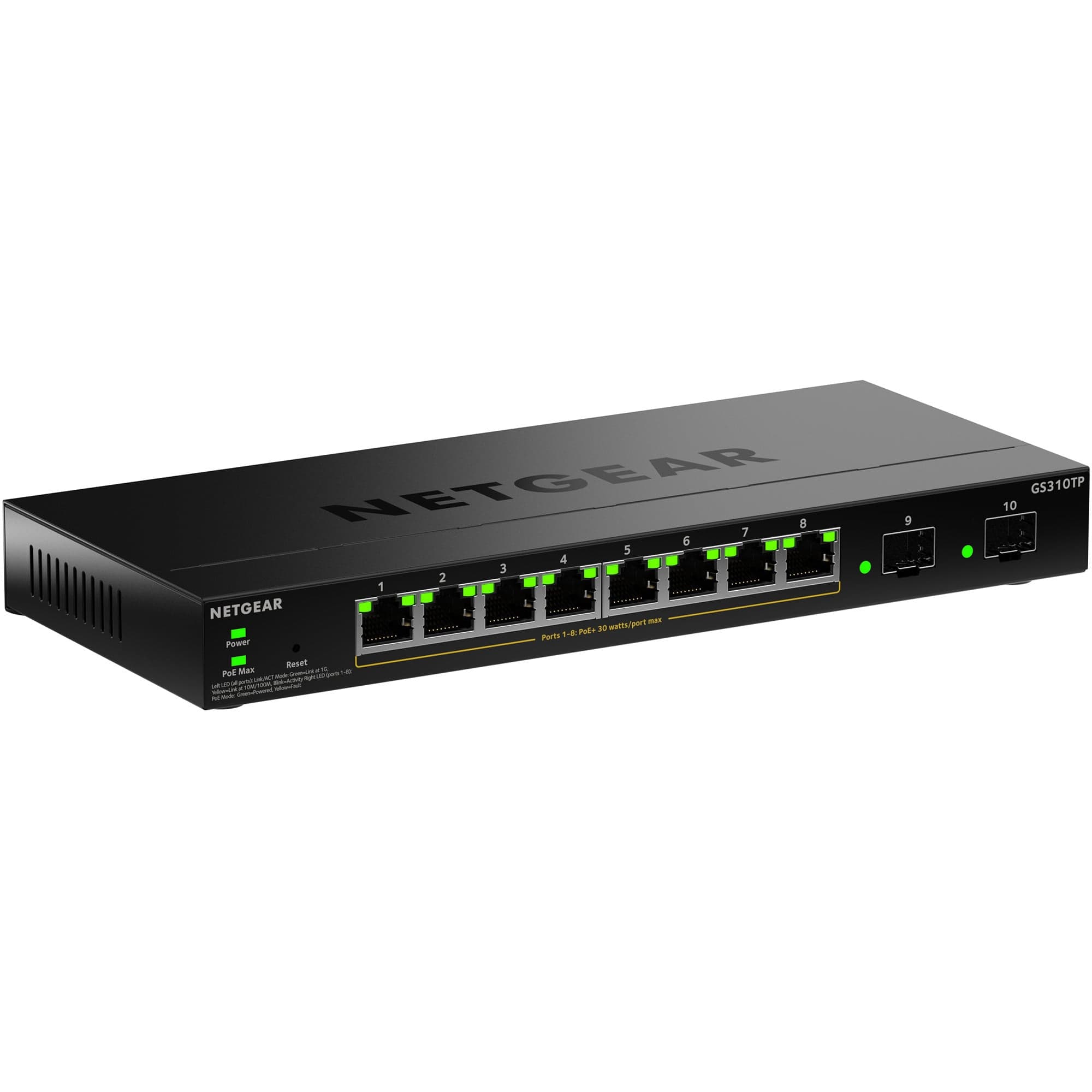 Smart Managed Essentials Switch (GS310TPv2) – Bild 1