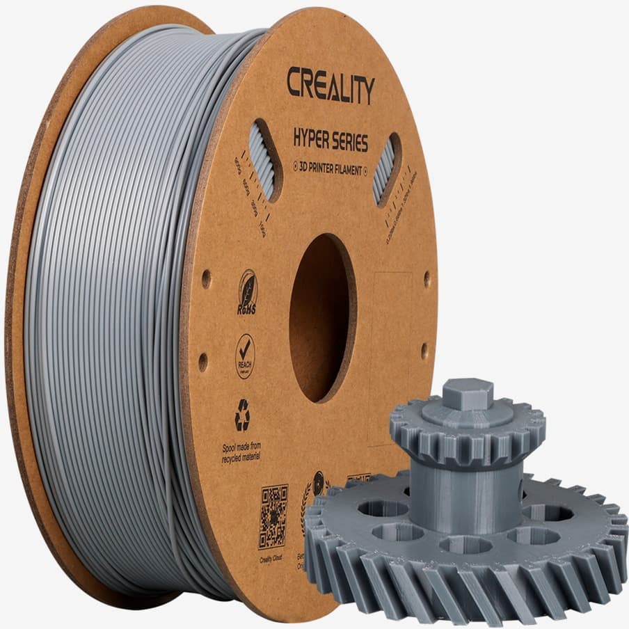 CR-ABS Filament Grau, 3D-Filament – Bild 1