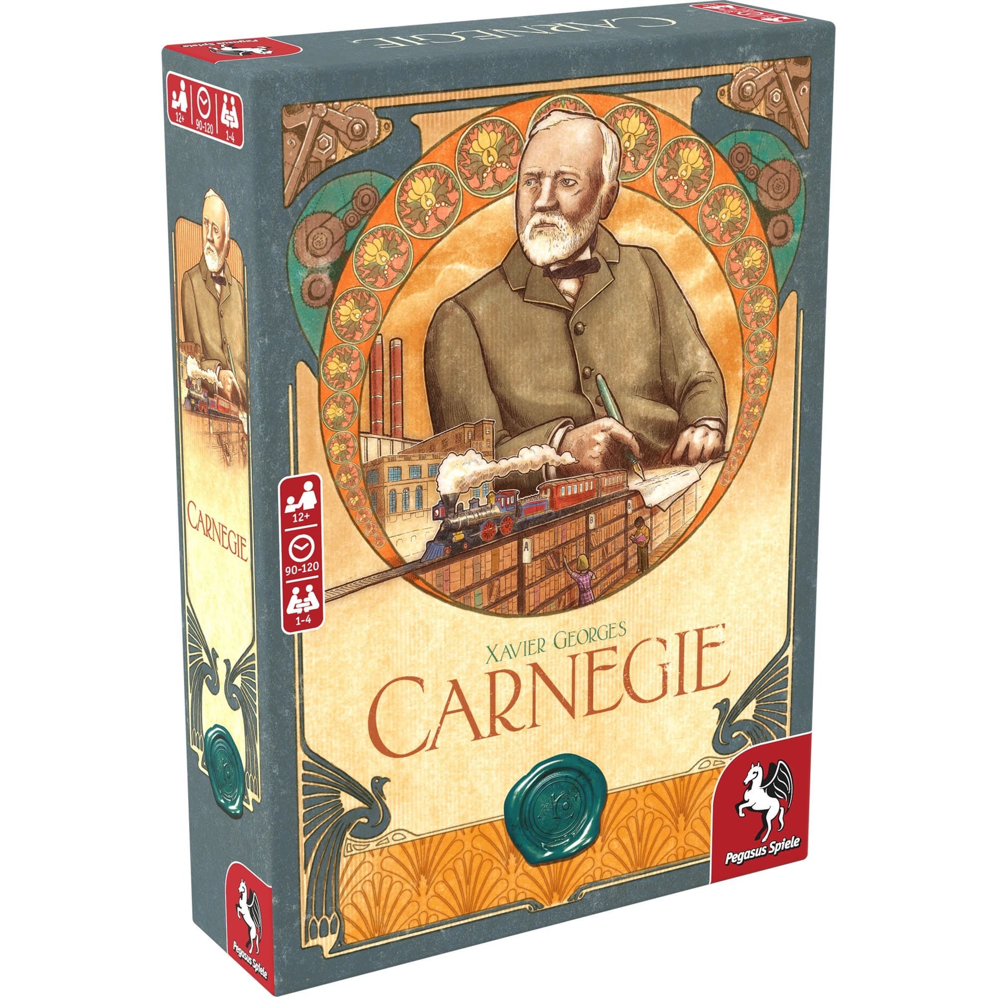 Carnegie, Brettspiel – Bild 1