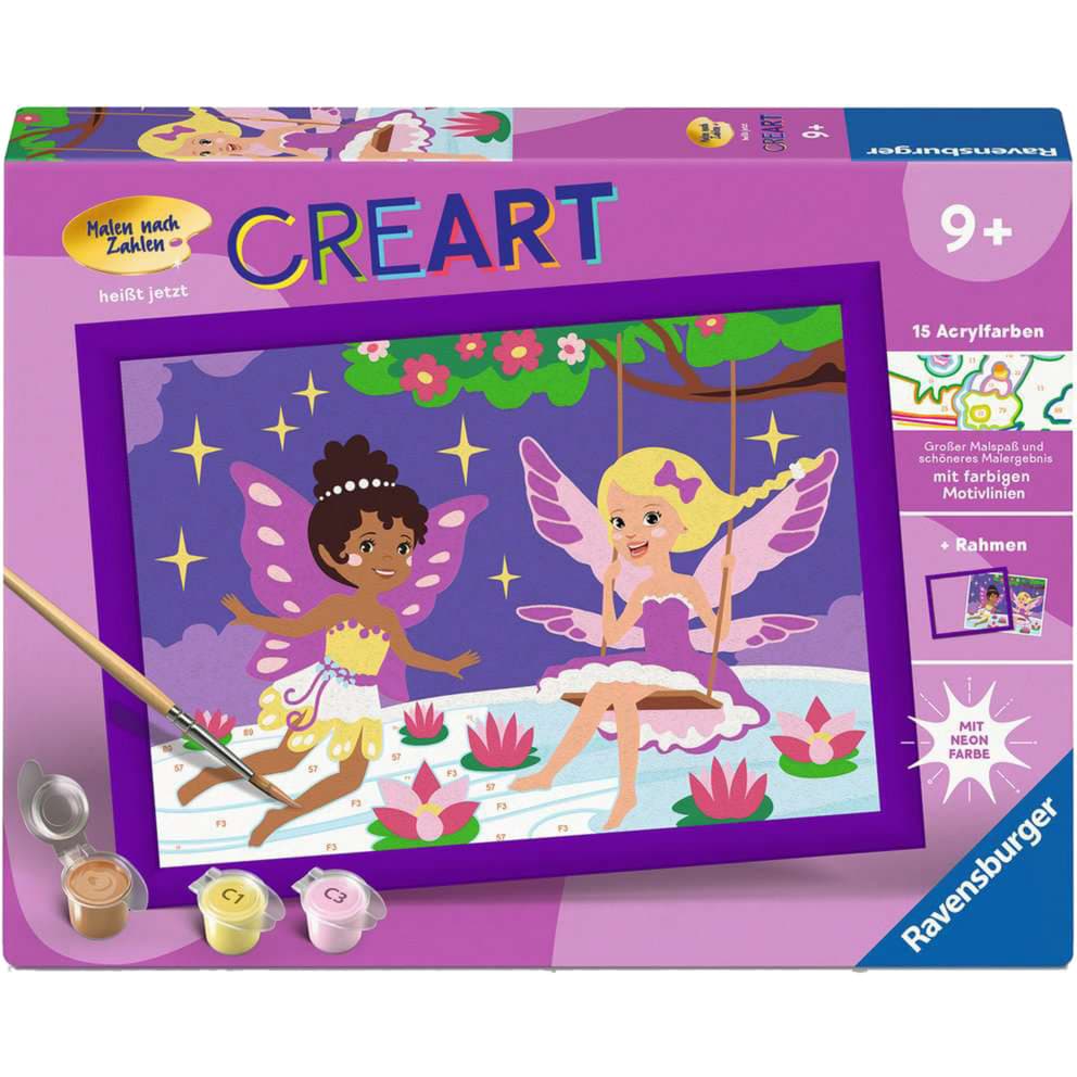CreArt - Feen-Freundinnen, Malen – Bild 1