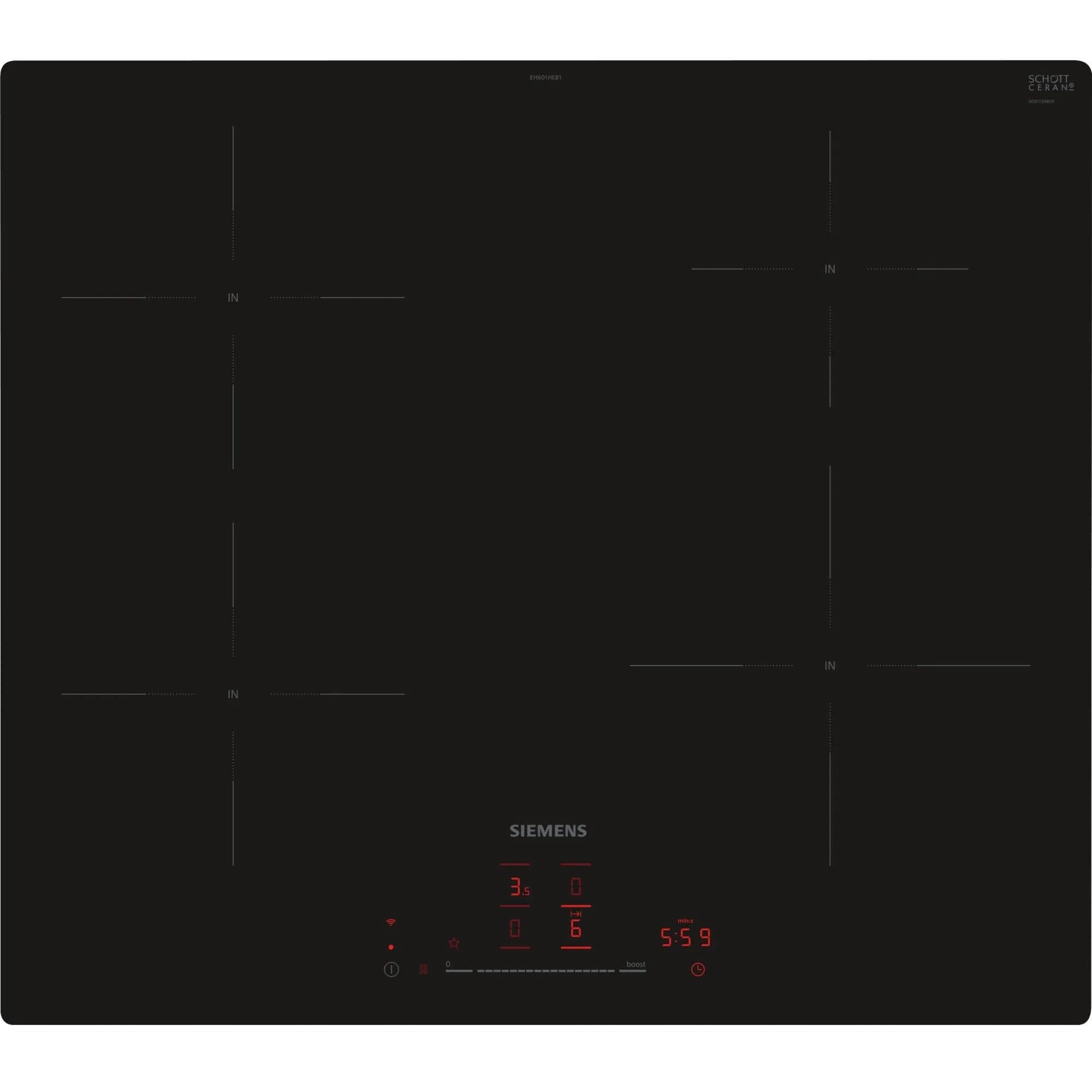 EH601HEB1E iQ100, Autarkes Kochfeld – Bild 1