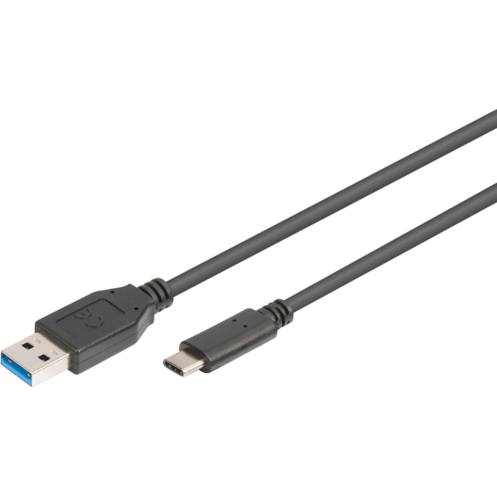 USB 3.2 Gen 1 Anschlusskabel USB-A > USB-C – Bild 1