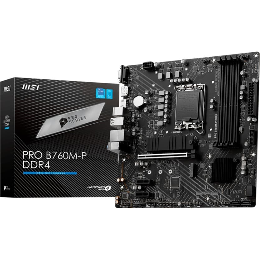 B760M-P DDR4, Mainboard – Bild 1