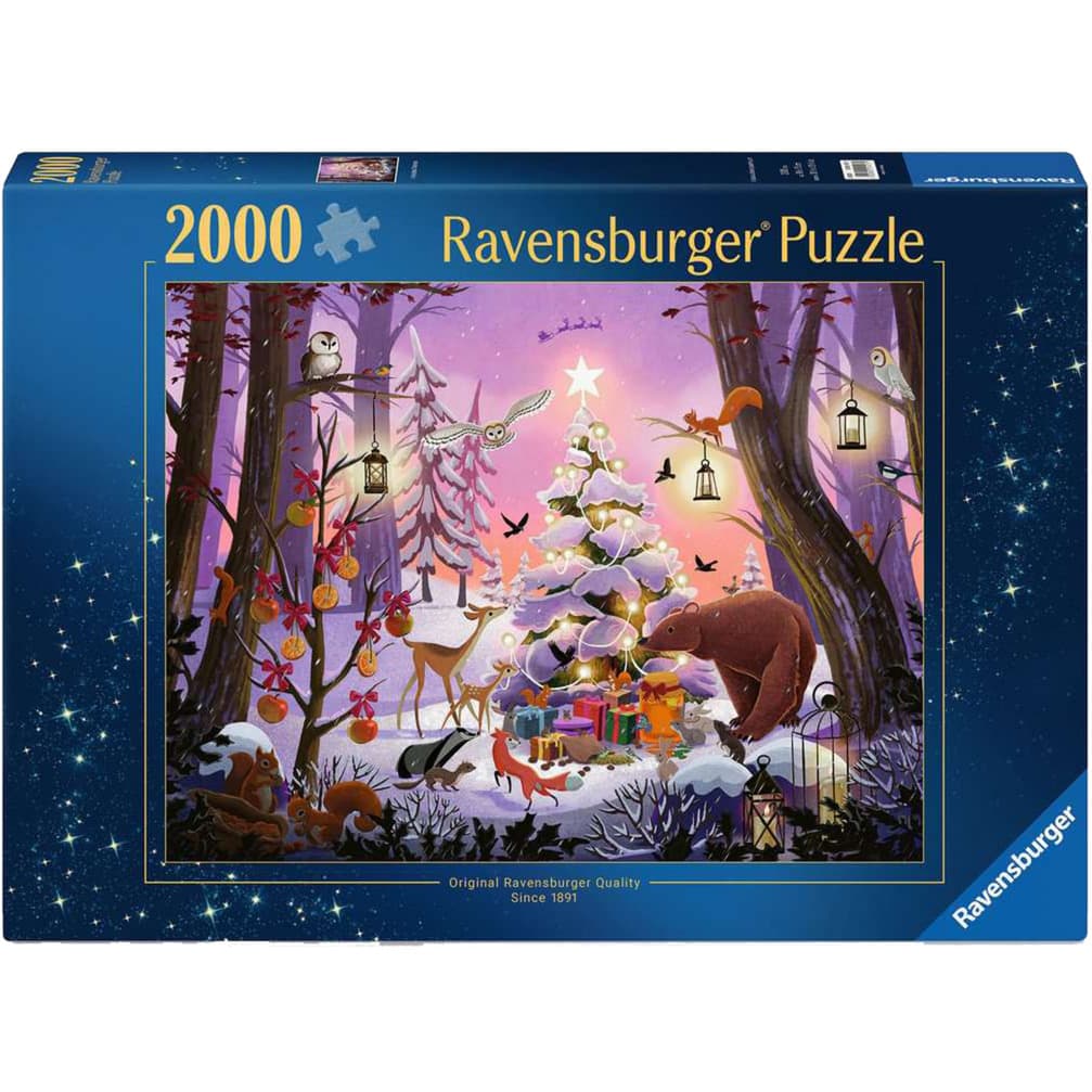 Puzzle - Weihnachten im Wald – Bild 1