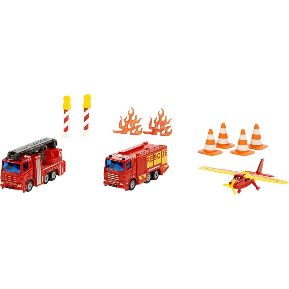 SUPER Geschenkset Feuerwehr, Spielfahrzeug – Bild 1