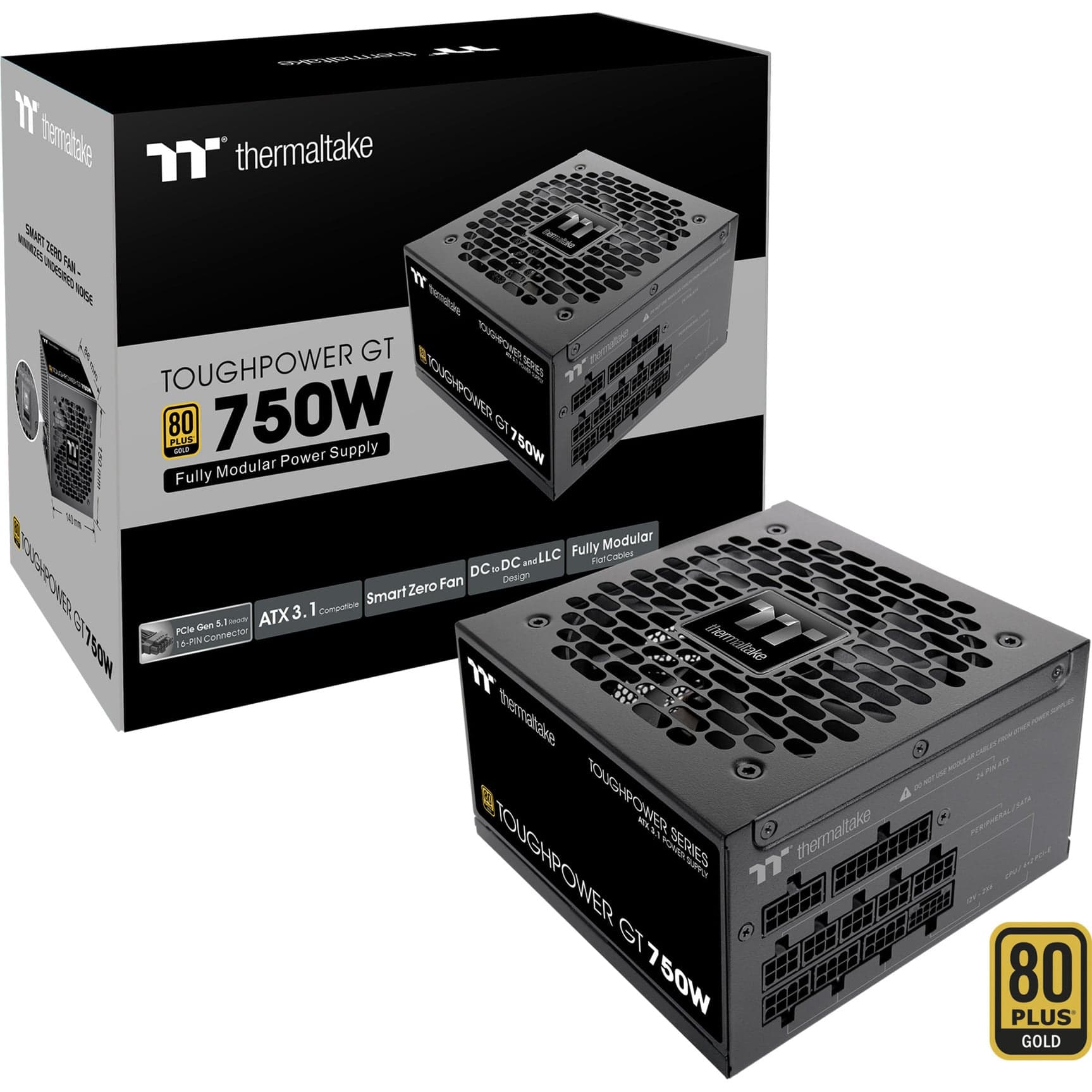 Toughpower GT 750W, PC-Netzteil – Bild 1