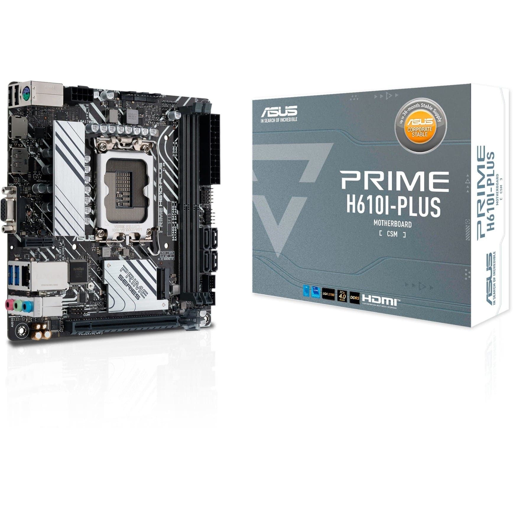 PRIME H610I-PLUS-CSM, Mainboard – Bild 1