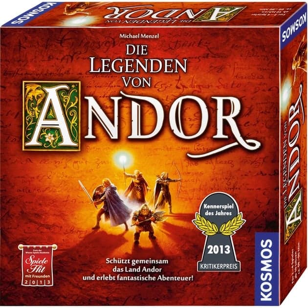 Die Legenden von Andor, Brettspiel – Bild 1