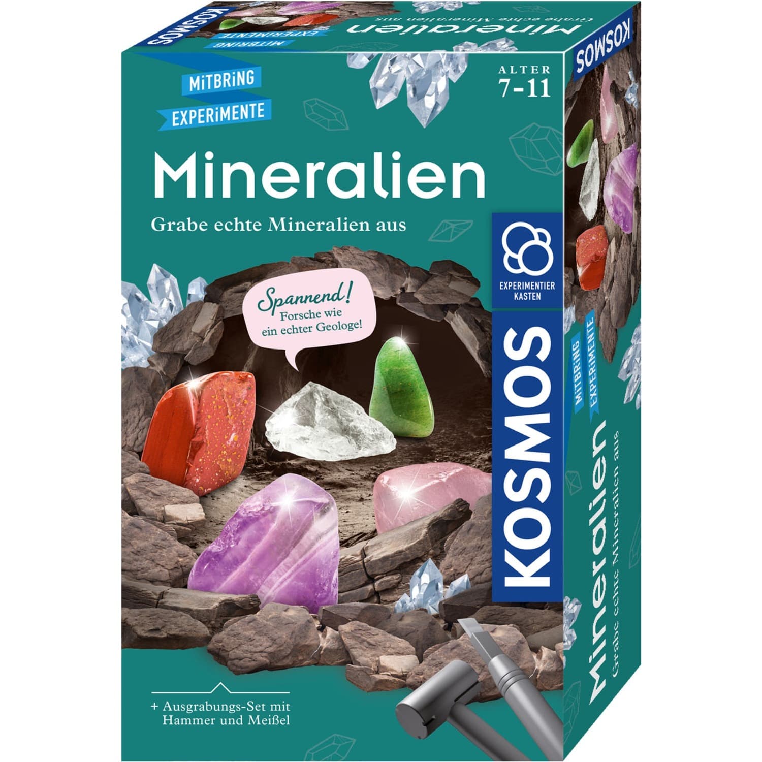 Mineralien, Experimentierkasten – Bild 1