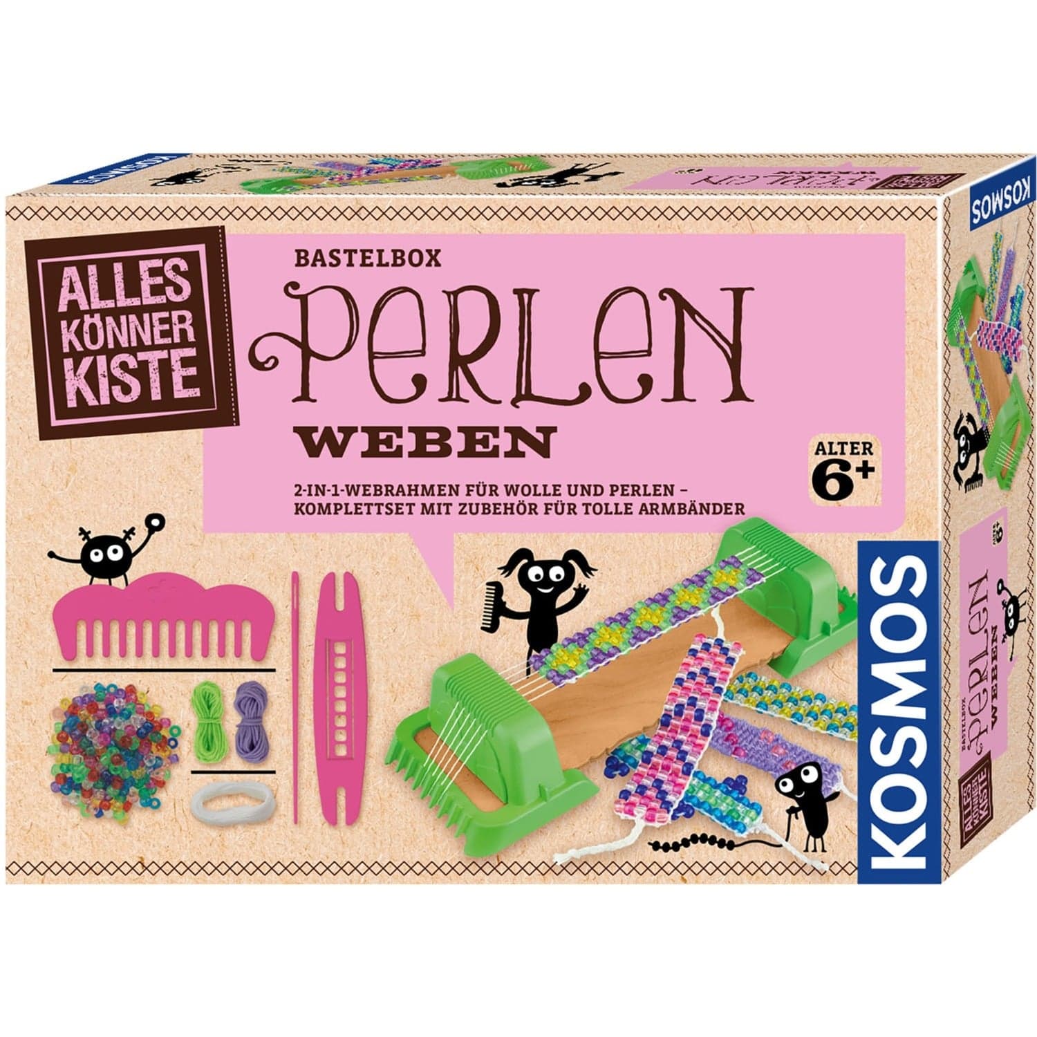 Perlen weben, Basteln – Bild 1