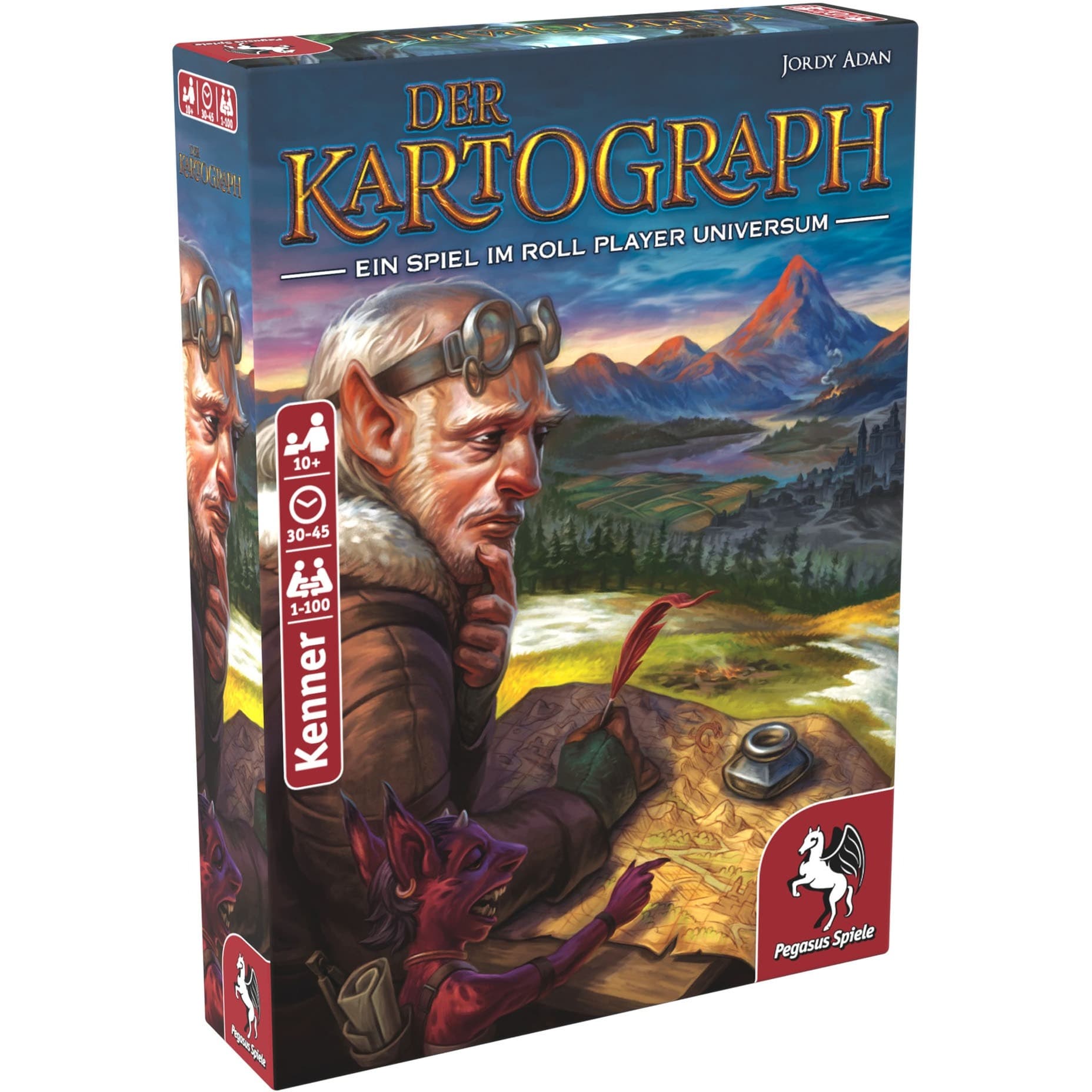 Der Kartograph, Gesellschaftsspiel – Bild 1