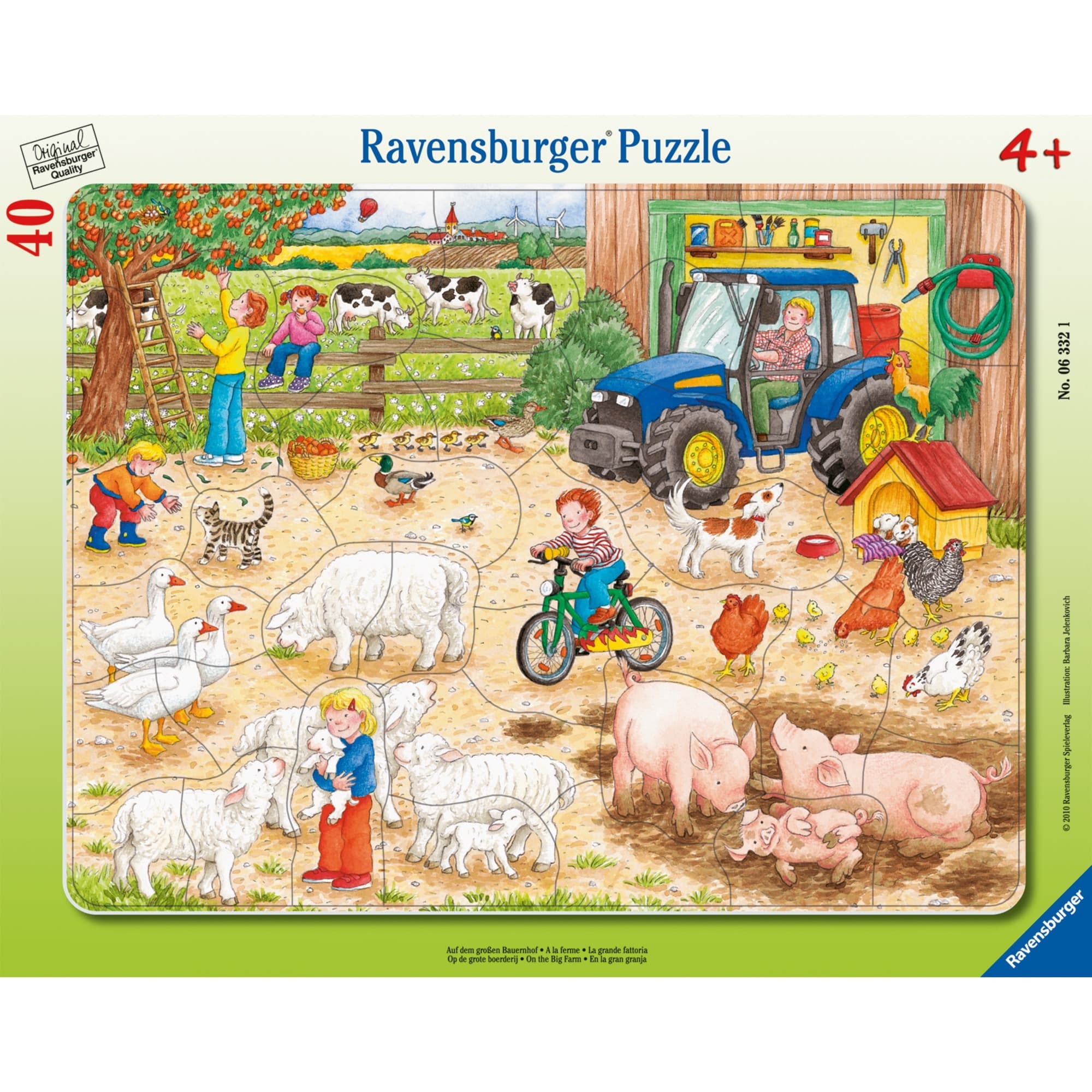 Puzzle Auf dem großen Bauernhof – Bild 1
