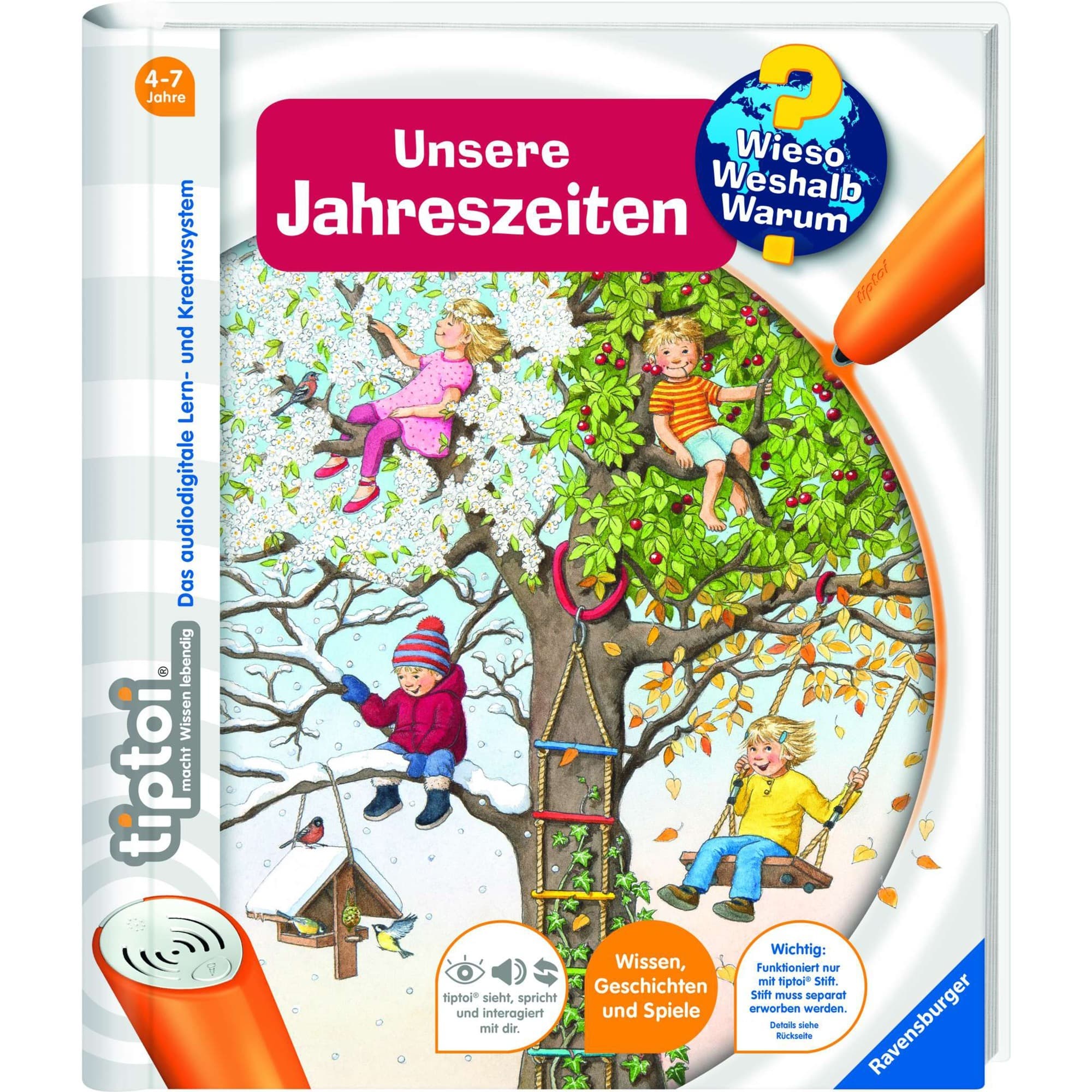 tiptoi Unsere Jahreszeiten, Lernbuch – Bild 1