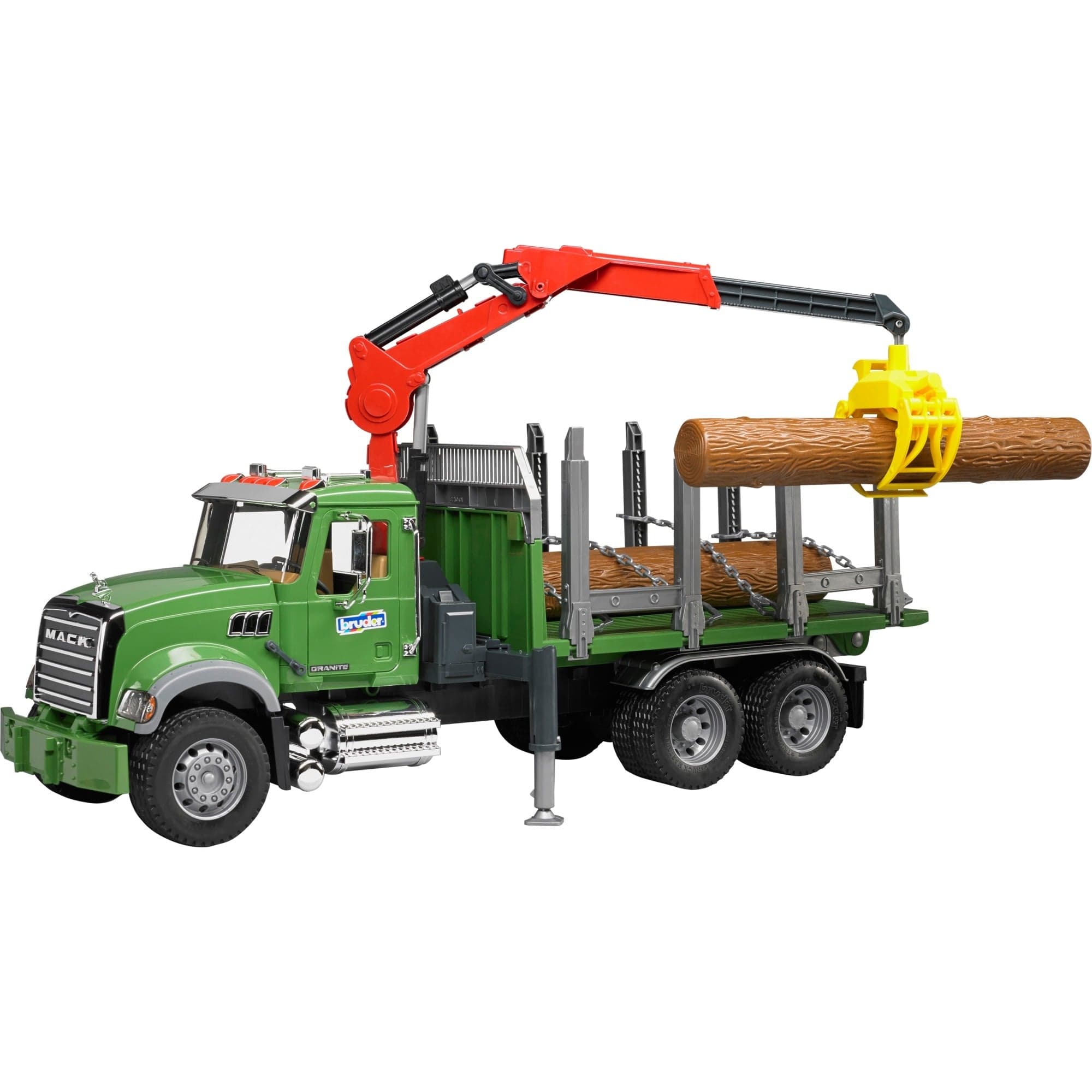 MACK Granite Holztransport-LKW, Modellfahrzeug – Bild 1