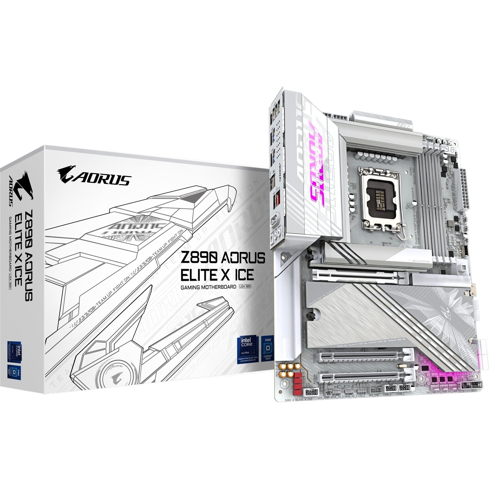 Z890 AORUS ELITE X ICE, Mainboard – Bild 1