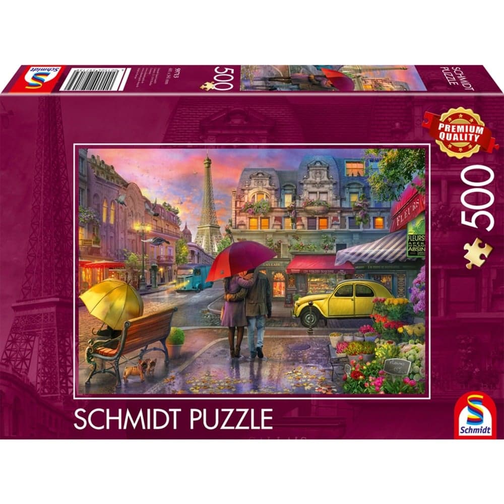 Regenzauber in Paris, Puzzle – Bild 1