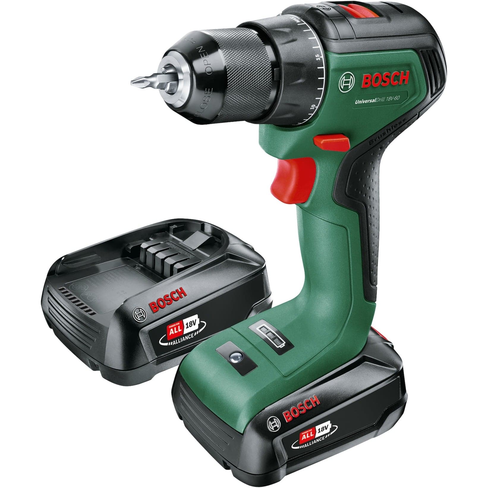 Akku-Bohrschrauber UniversalDrill 18V-60 – Bild 1