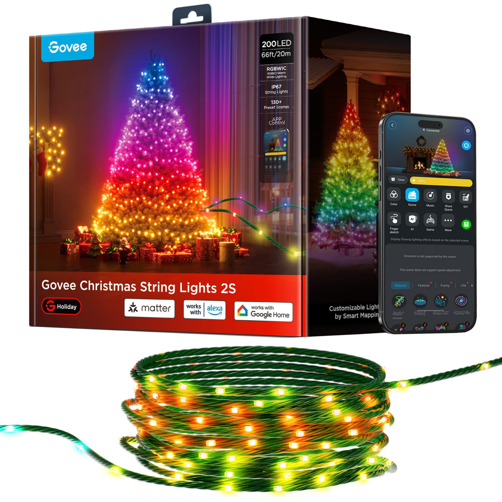 String Lights 2S, Lichterkette – Bild 1