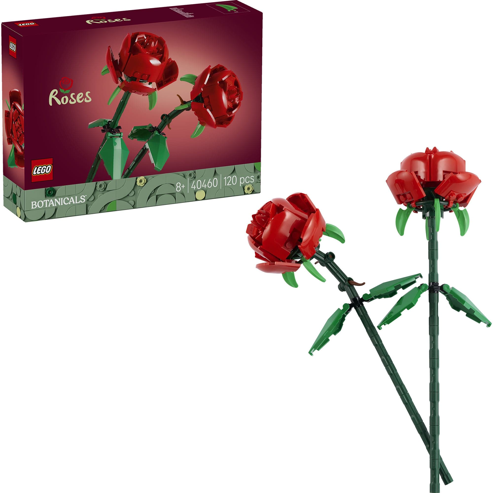 40460 Botanicals Rosen, Konstruktionsspielzeug – Bild 1