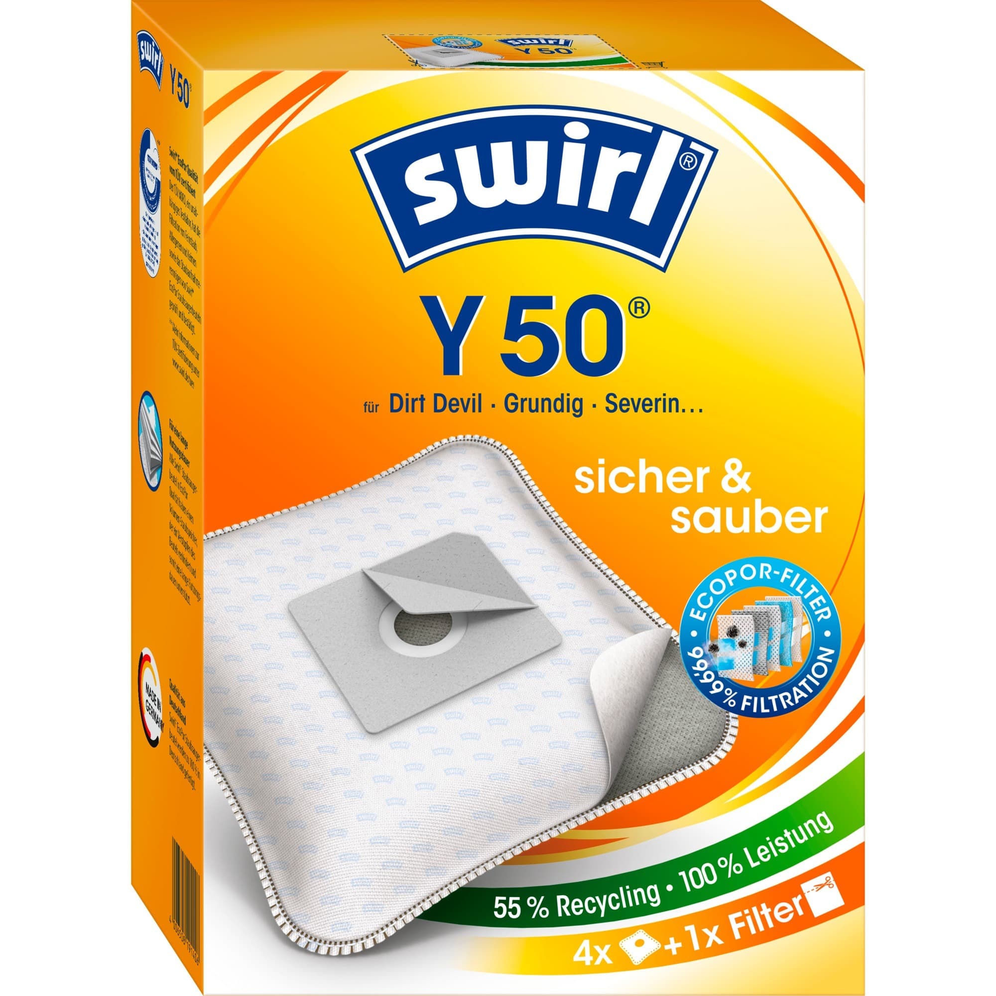 Staubsaugerbeutel Y50 EcoPor – Bild 1
