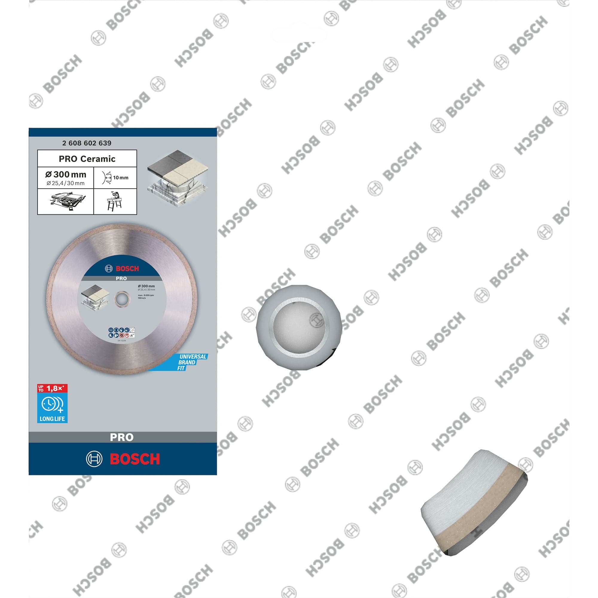 PRO Ceramic Diamant-Trennscheibe, Ø 300mm