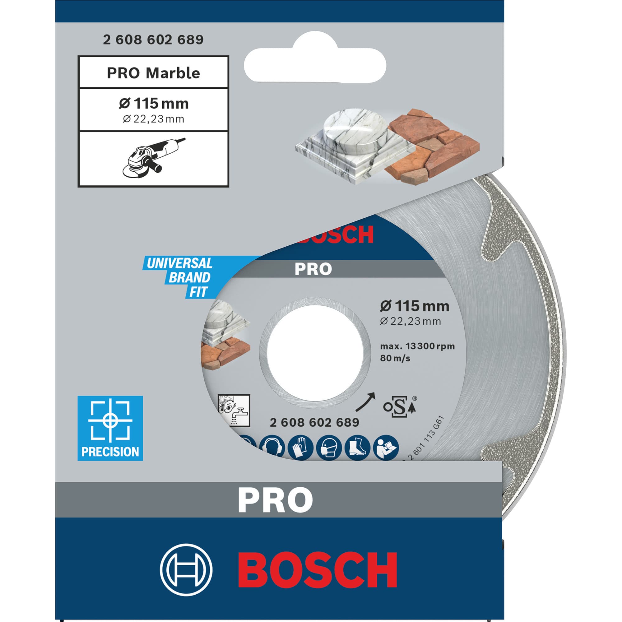 PRO Marble Diamanttrennscheibe, Ø 115mm – Bild 1