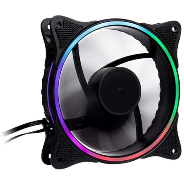 RGB-Lüfter 120x120x25, Gehäuselüfter – Bild 1