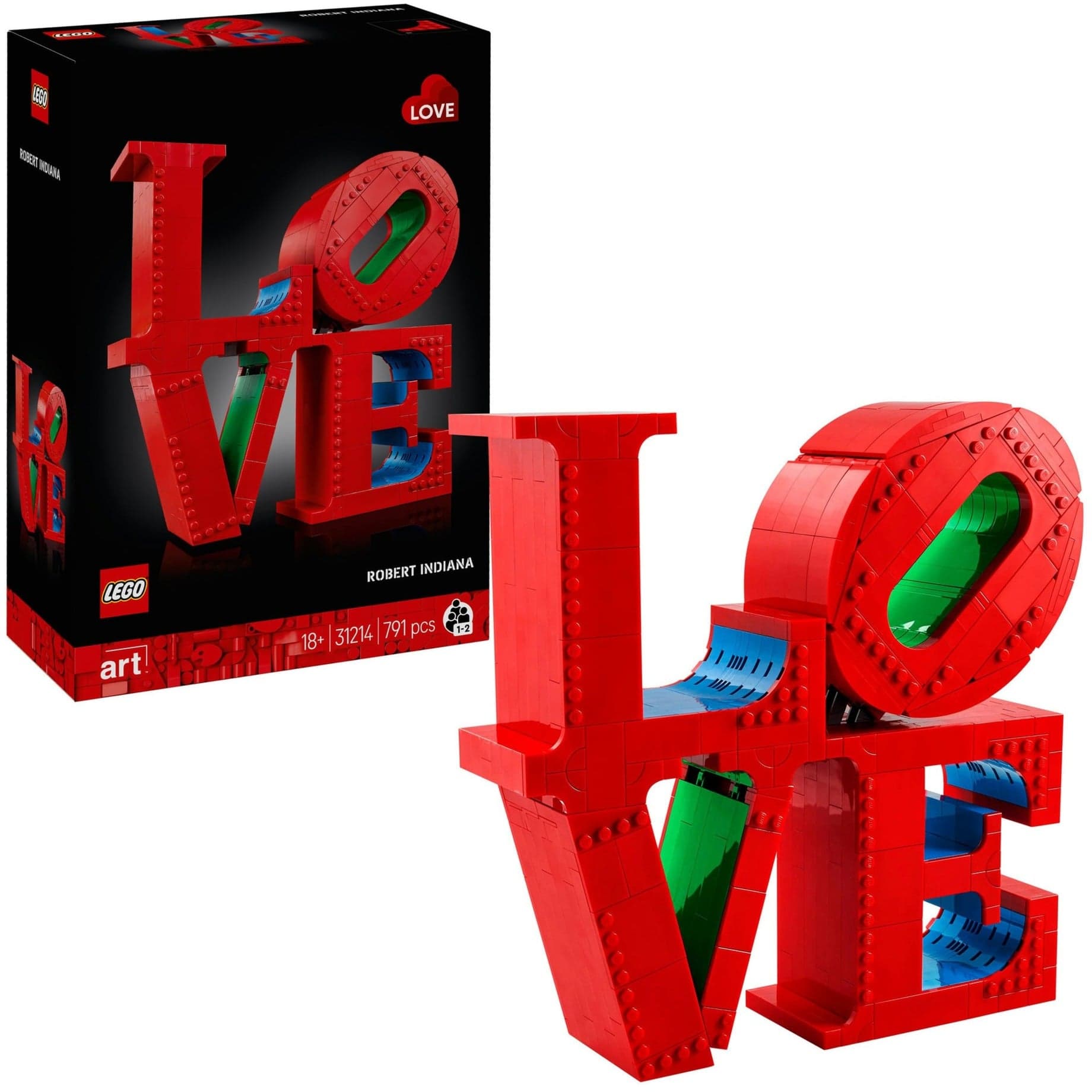31214 Art LOVE, Konstruktionsspielzeug – Bild 1