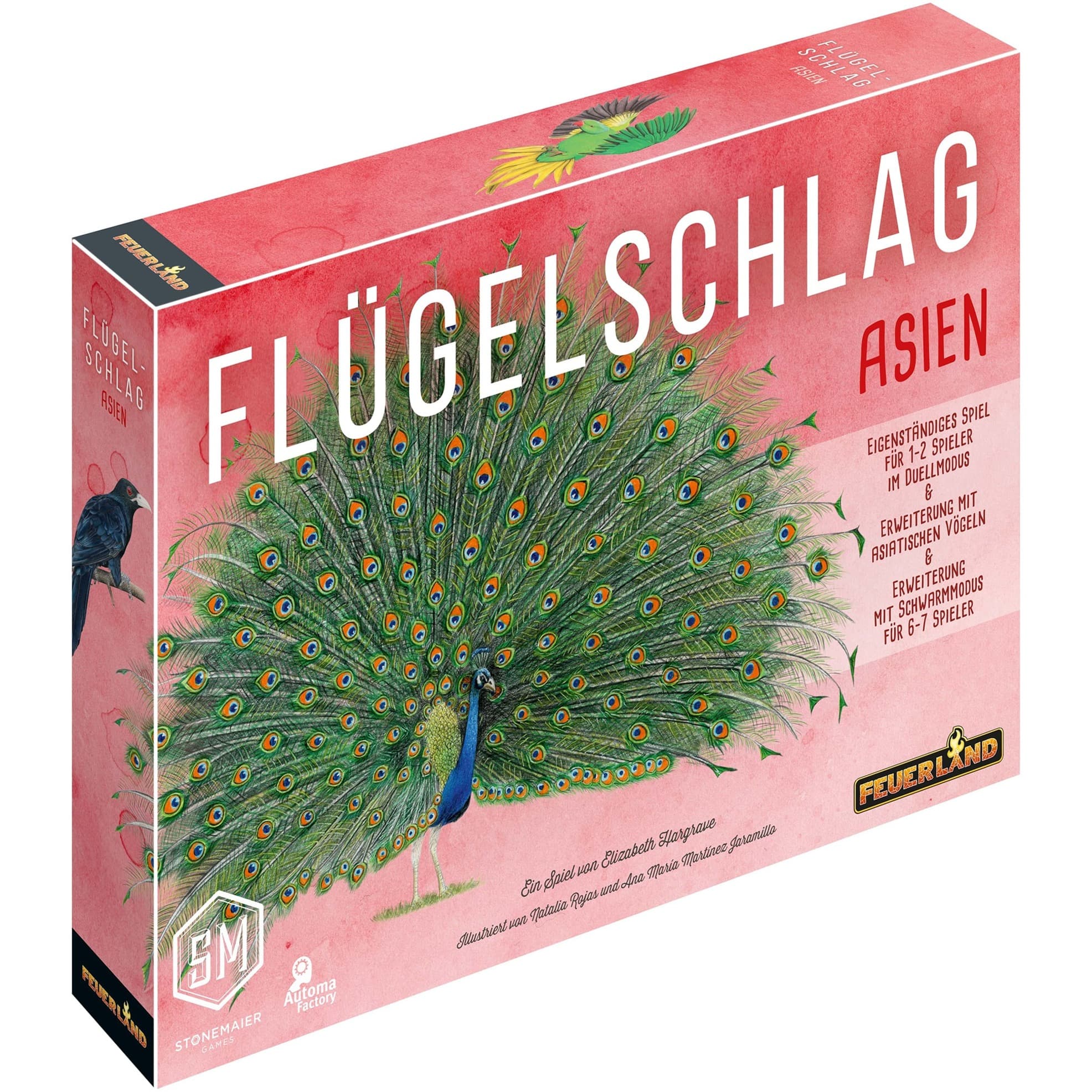 Flügelschlag: Asien-Erweiterung, Brettspiel – Bild 1