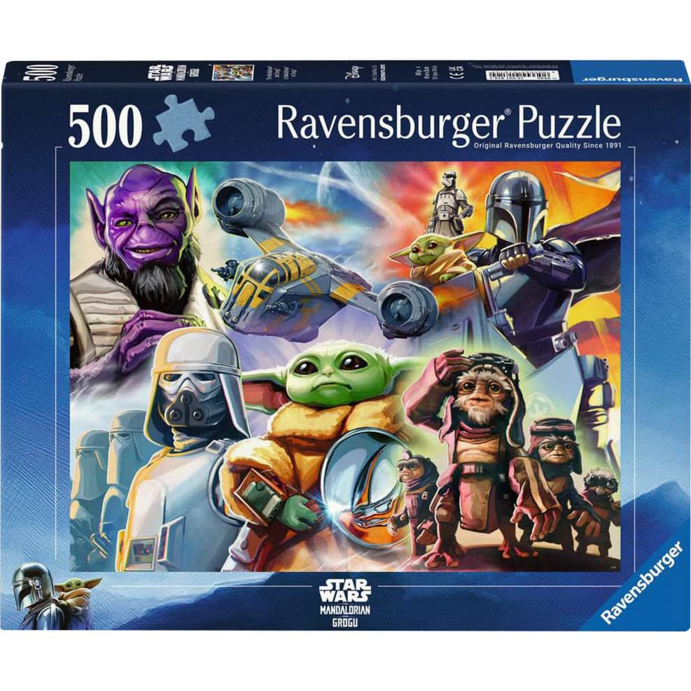 Puzzle The Mandalorian and Grogu – Bild 1