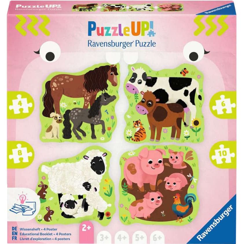 Puzzle UP! - Bauernhoftiere – Bild 1