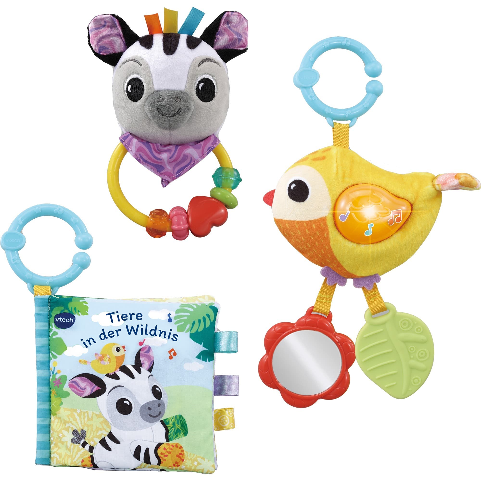 Babys Tierfreunde-Geschenkset, Lernbuch – Bild 1