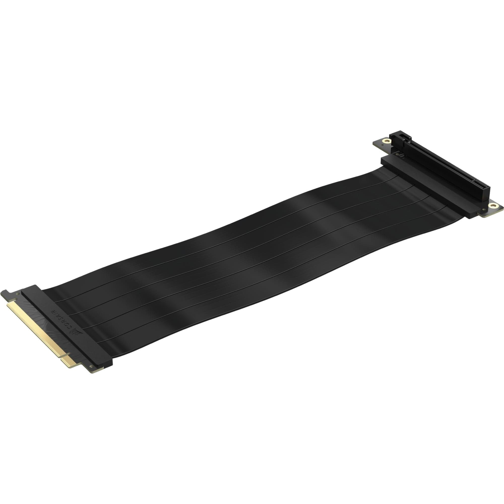 Premium PCIe 4.0 x16 Verlängerungskabel 90° – Bild 1
