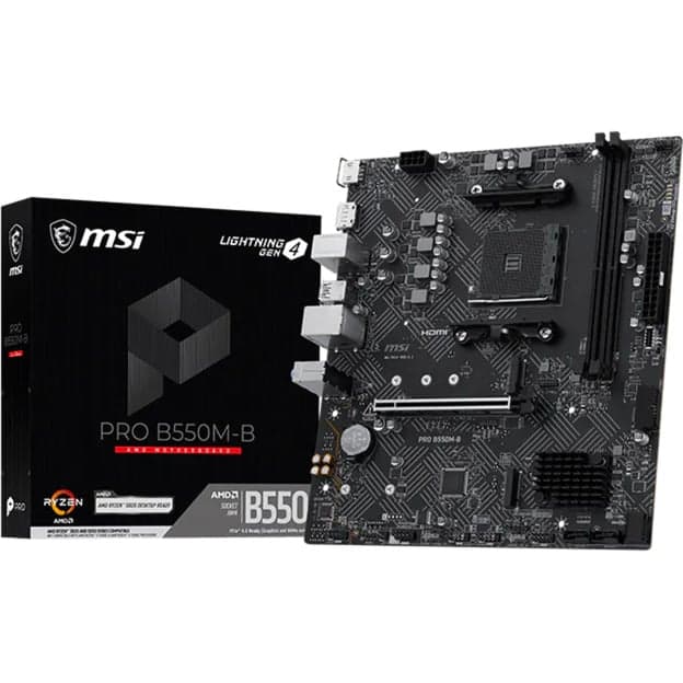 PRO B550M-B, Mainboard – Bild 1