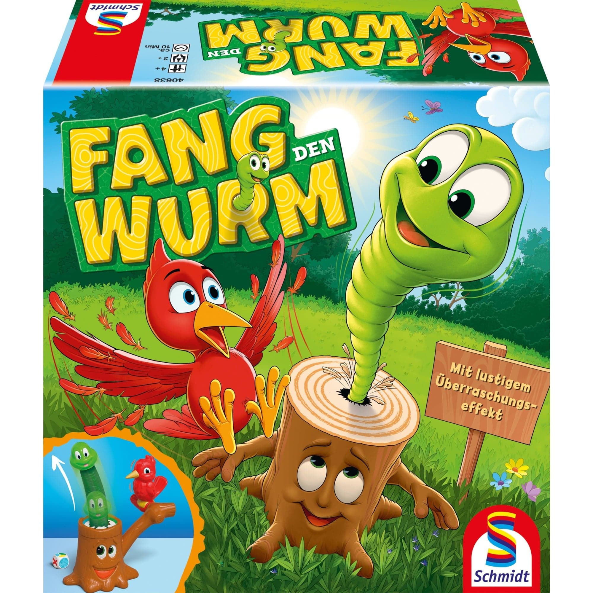 Fang den Wurm, Geschicklichkeitsspiel – Bild 1