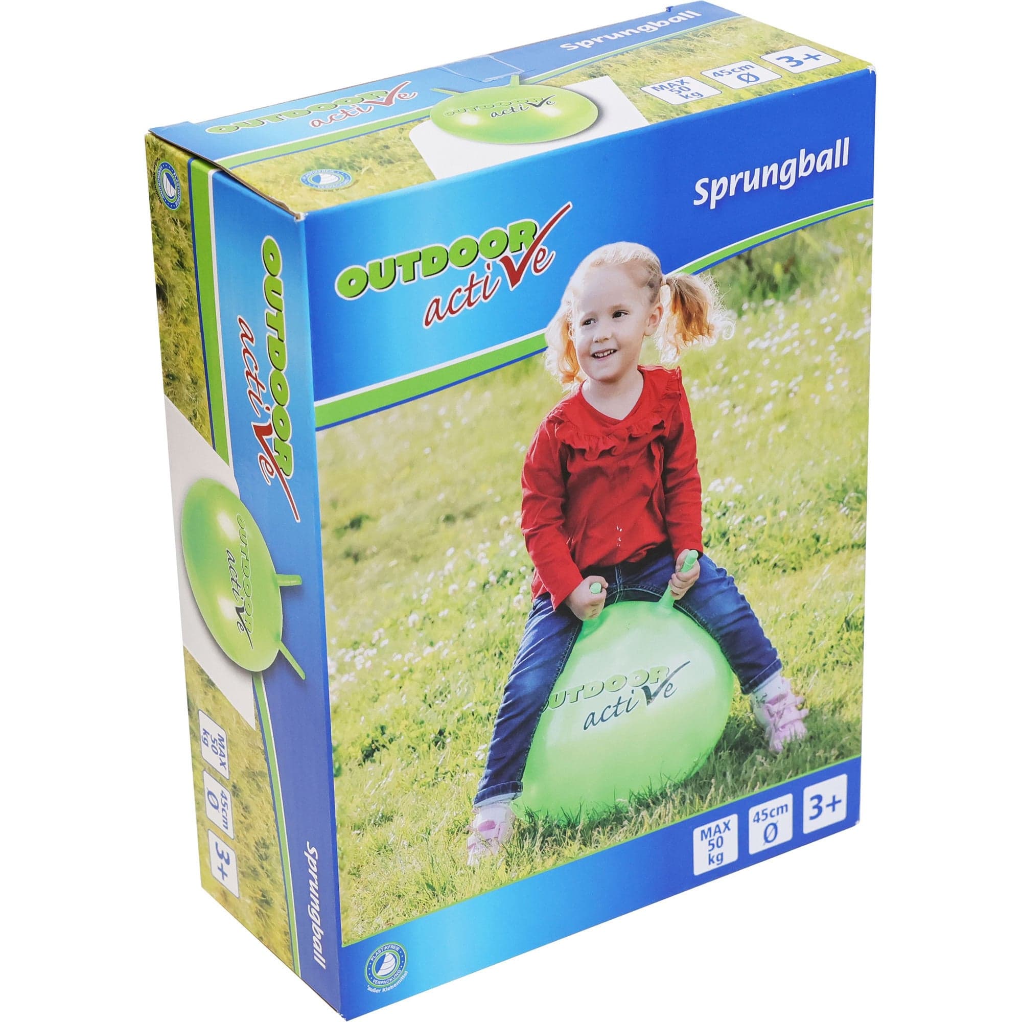 Sprungball mit 45 cm Durchmesser