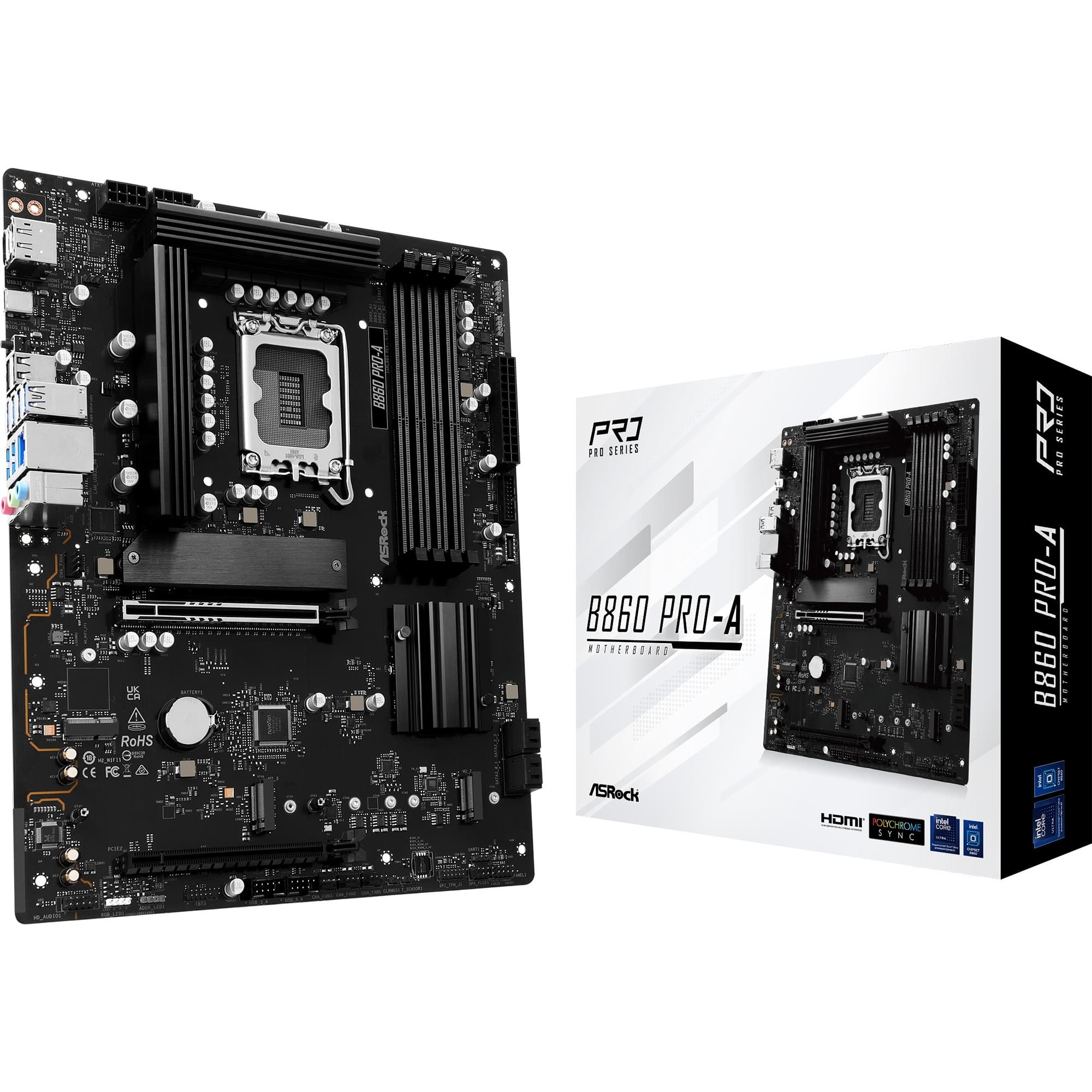 B860 Pro-A, Mainboard – Bild 1