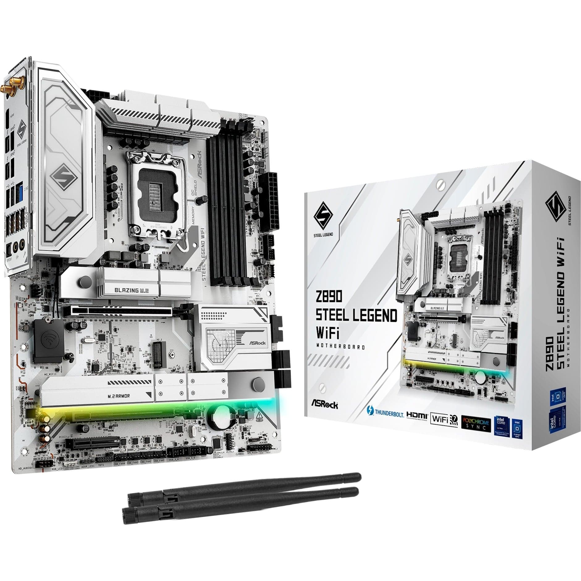 Z890 Steel Legend WiFi, Mainboard
